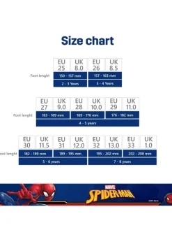 Gummistiefel mit Marvel Spiderman Motiv, in Blau