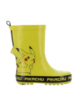 Gummistiefel mit Pokémon Motiv, in Gelb, mit Piikachu