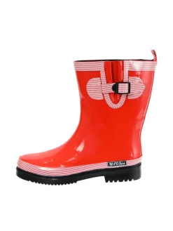 Gummistiefel Ocean Pure Halbschaft in rot