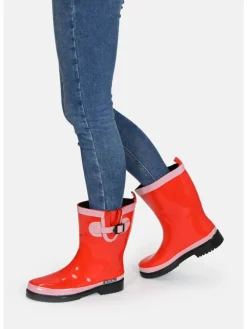 Gummistiefel Ocean Pure Halbschaft in rot