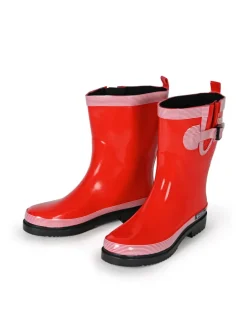 Gummistiefel Ocean Pure Halbschaft in rot