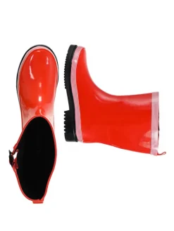 Gummistiefel Ocean Pure Halbschaft in rot