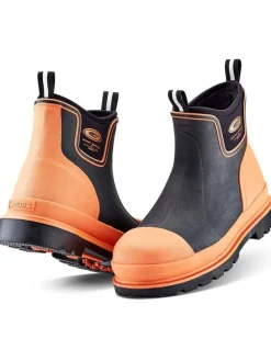 Gummistiefel "(S5) Ceramic Driver Safety Wellies" in Orange