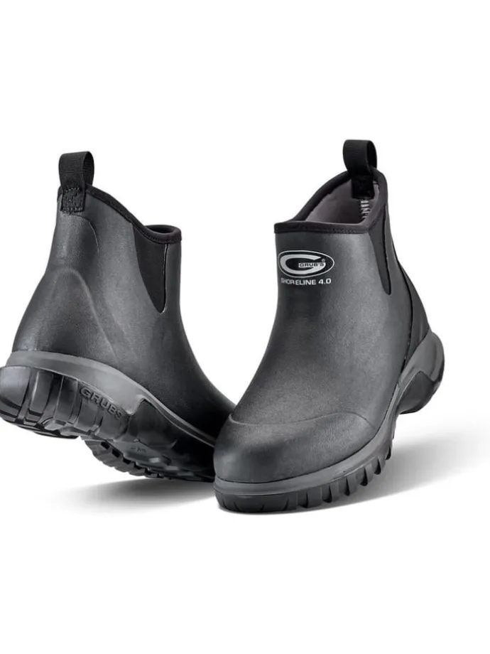 Gummistiefel "Shoreline Ankle Wellies" in Schwarz
