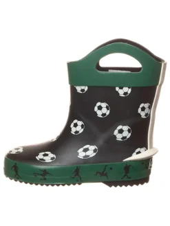 Gummistiefel "Tarri Goal" in Schwarz/ Grün