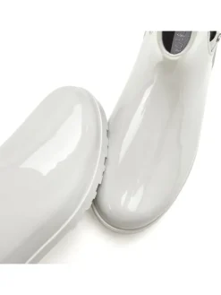 Gummistiefelette in grau