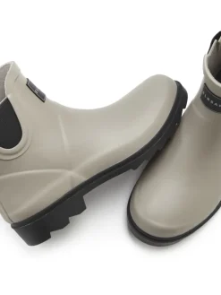 Gummistiefelette in grau