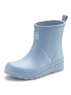 Gummistiefelette in hellblau