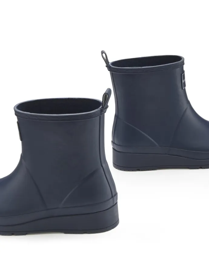 Gummistiefelette in marine