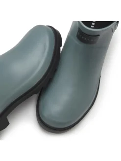 Gummistiefelette in petrol