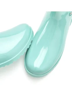 Gummistiefelette in türkis