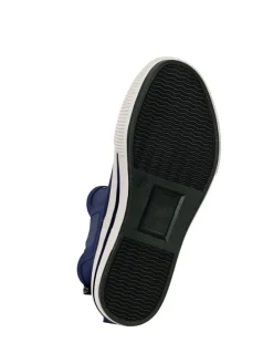 Gummistiefelette Short Story in Dunkelblau/Weiß