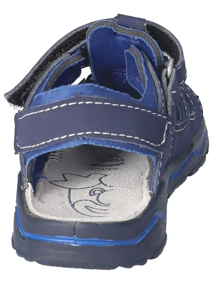 Halbsandalen "Gery" in Dunkelblau