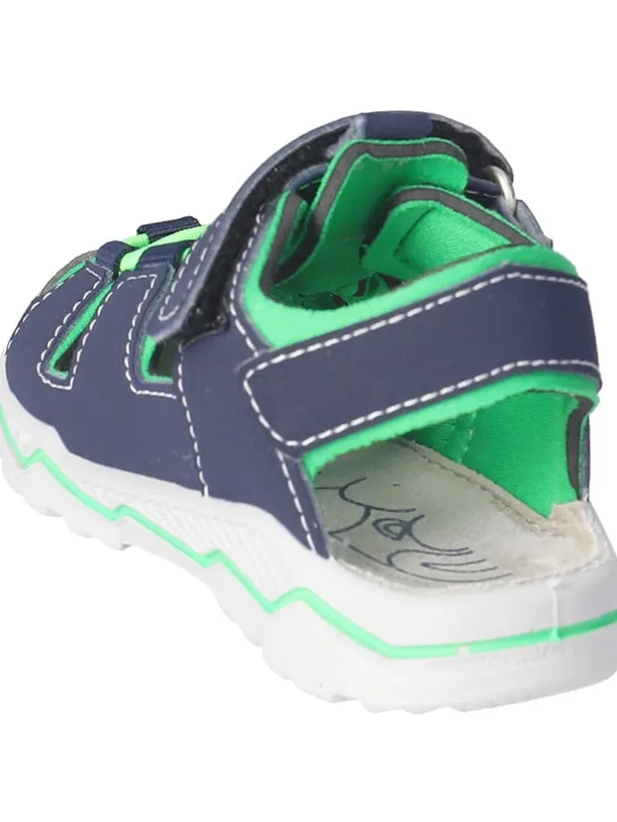 Halbsandalen "Gery" in Dunkelblau