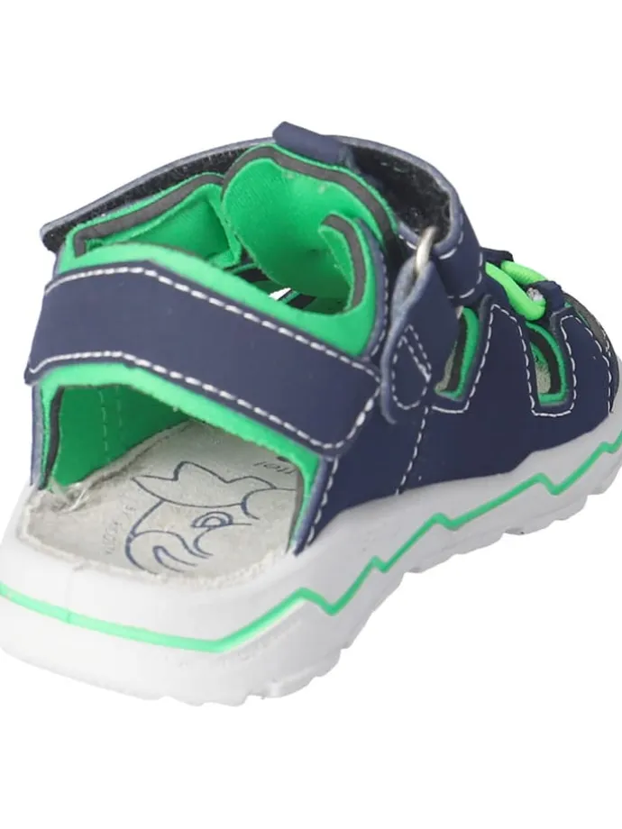 Halbsandalen "Gery" in Dunkelblau