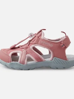 Halbsandalen "Hiekalla" in Rosa/ Hellblau