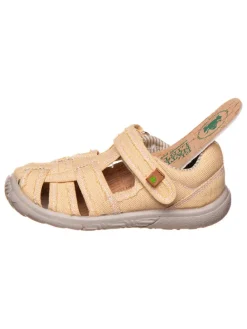Halbsandalen in Beige