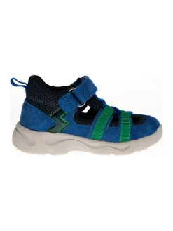 Halbsandalen in Blau