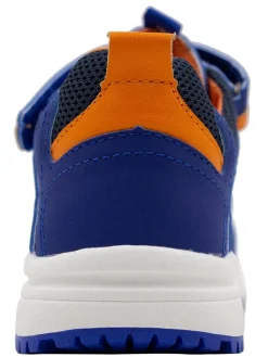 Halbsandalen in Blau