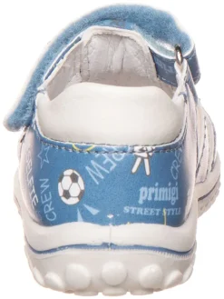 Halbsandalen in Blau