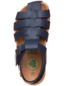 Halbsandalen in Dunkelblau