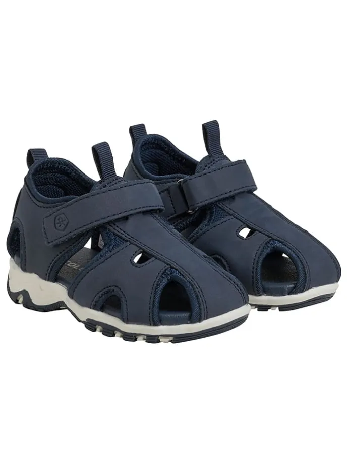 Halbsandalen in Dunkelblau