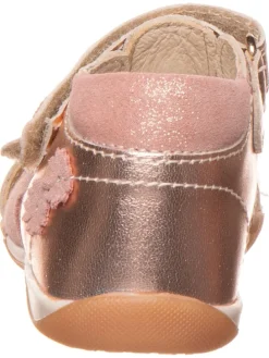 Halbsandalen in Gold