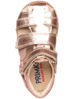 Halbsandalen in Gold