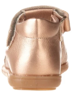 Halbsandalen in Gold