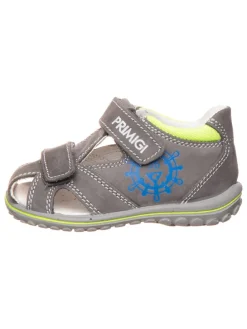 Halbsandalen in Grau