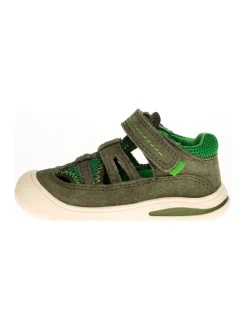 Halbsandalen in Grün