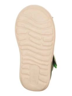 Halbsandalen in Grün