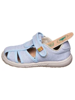 Halbsandalen in Hellblau