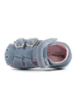 Halbsandalen in Hellblau