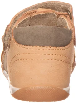 Halbsandalen in Hellbraun