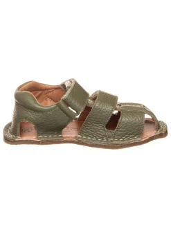Halbsandalen in Khaki
