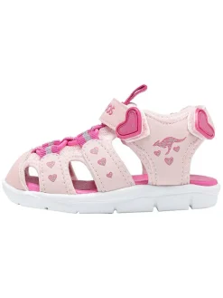 Halbsandalen in Rosa