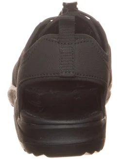 Halbsandalen in Schwarz