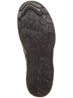 Halbsandalen in Schwarz