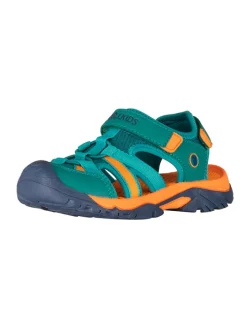 Halbsandalen "Stavanger Sandal XT" in Blau/ Orange/ Grün