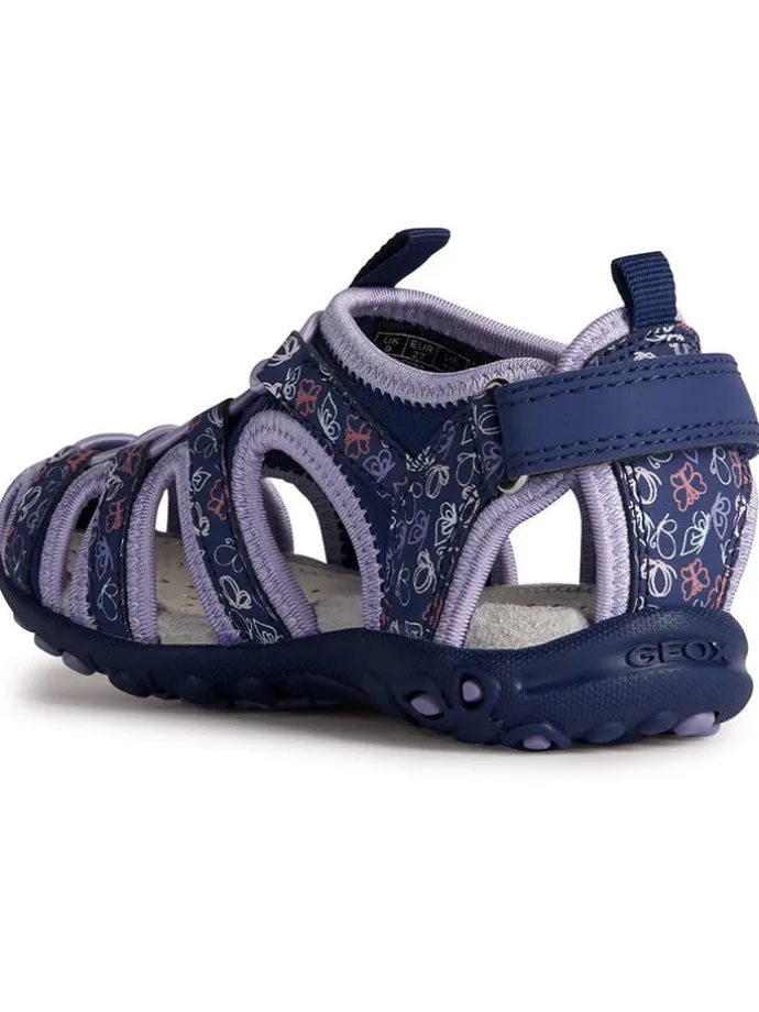 Halbsandalen "Whinberry" in Lila