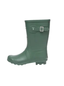 Halbschaft Gummistiefel Penguin in Oliv