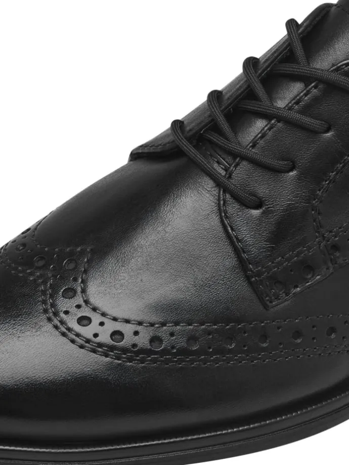 Halbschuh in BLACK LEATHER