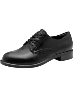 Halbschuh in BLACK MATT UNI