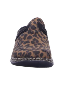 Halbschuh in braun/schwarz