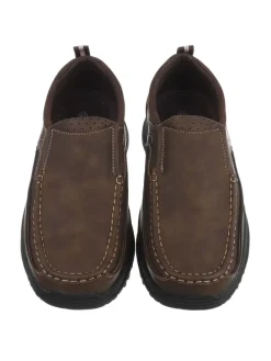 Halbschuh in Hellbraun