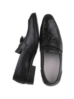 Halbschuh in Schwarz