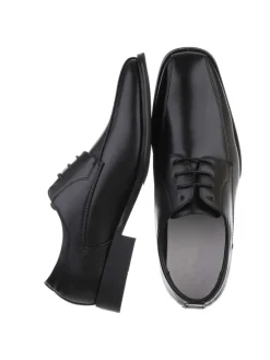 Halbschuh in Schwarz