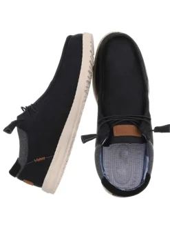 Halbschuh in Schwarz