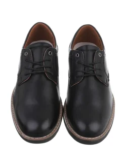 Halbschuh in Schwarz